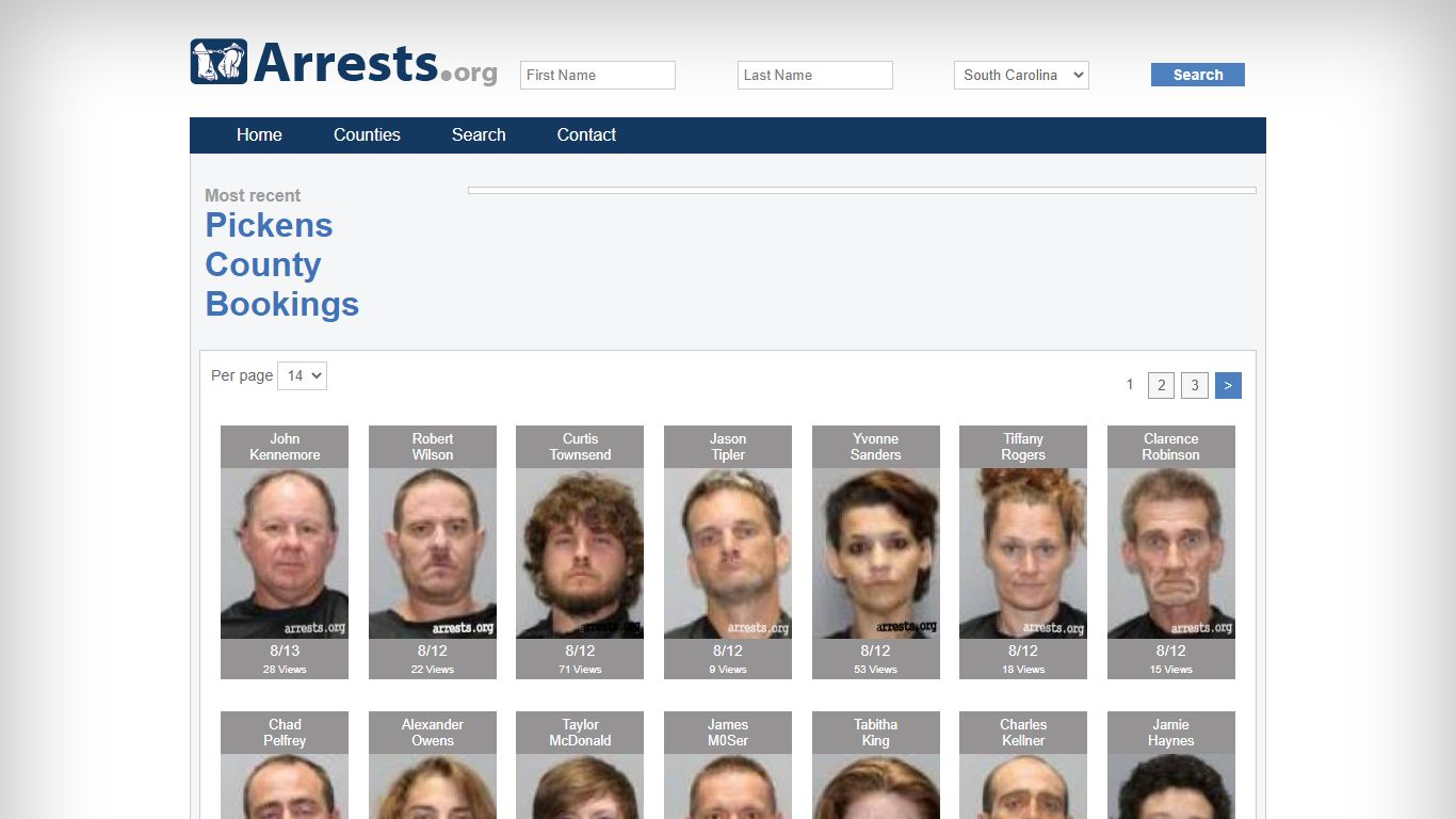 Pickens County Arrests and Inmate Search